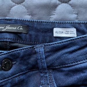 Mavi Alissa High Rise Super Skinny Jeans